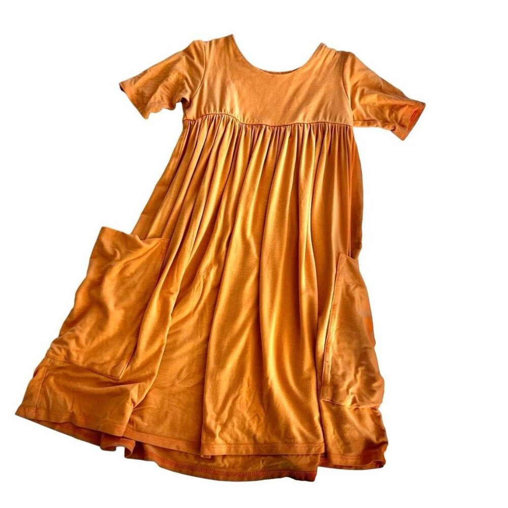 Remie Girl Peach Day Dress Size 6 Years